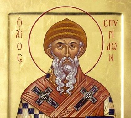 Свя­ти­тель Спи­ри­дон Три­ми­фунт­ский — 25 декабря