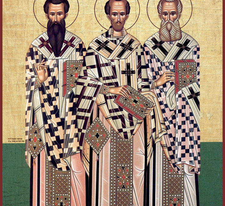 Trois Saints Hiérarques: Basile le Grand, Grégoire le Théologien et Jean Chrysostome – 12 février