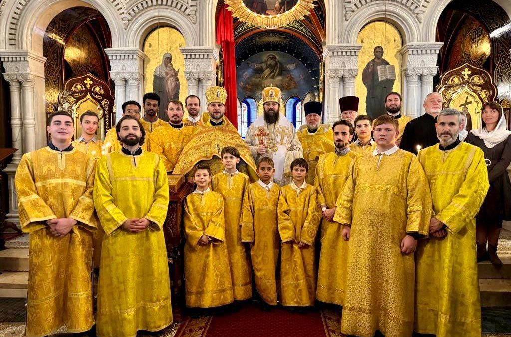 Архиерейский визит епископа Иринея в Женеву и ежегодное общеприходское собрание в Крестовоздвиженском соборе
