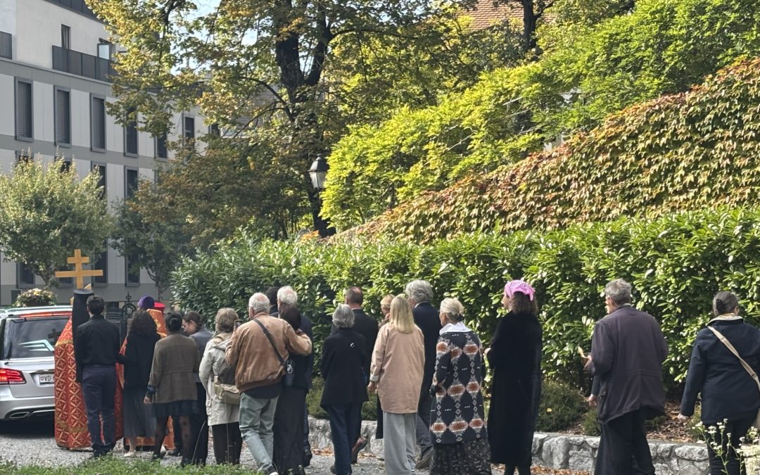 Le 2 octobre à Vevey nous avons accompagné Natalia Moser dans sa dernière demeure
