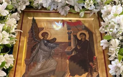 L’Annonciation de la Très Sainte Mère de Dieu – 7 avril